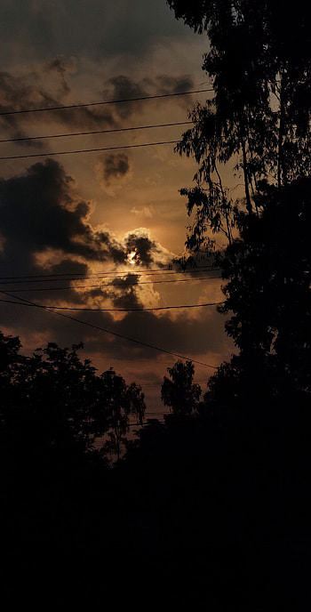 Rising sun, atmosphere, cloud HD phone wallpaper