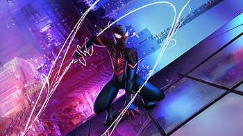 Miles Morales Legend, miles-morales, superheroes, artwork, digital-art, artstation HD wallpaper