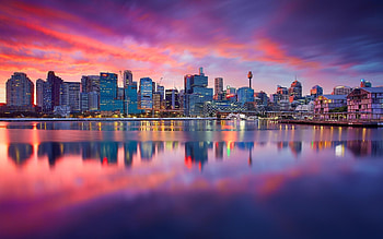 Sydney Australia, Skyline beauty, Dawn view, Travels HD wallpaper