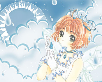 Sakura, angel, anime sakura, titanium sakura HD wallpaper