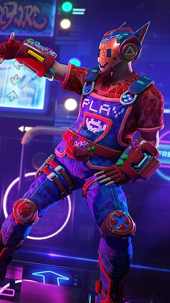 Fire Attitude, Neon Theme HD phone wallpaper