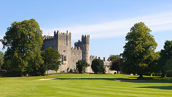 Kilkea Castle, Irish Castle HD wallpaper