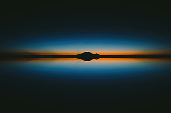 Beautiful Minimal Evening , nature, relaxing, evening HD wallpaper