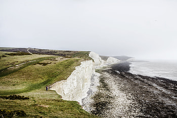Seven Sisters Cliff, sisters, seven, sussex, cliff, england HD wallpaper