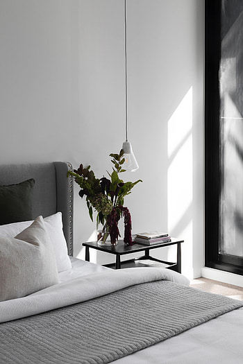 Interior, Miscellanea, Miscellaneous, Bouquet, Design, Room, Bed HD phone wallpaper