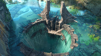 Passage to Xibalb, fantasy, portal HD wallpaper