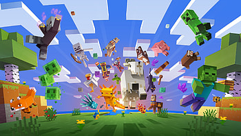 Minecraft Adventure - Exciting Game Characters Burst, video game, Minecraft HD wallpaper