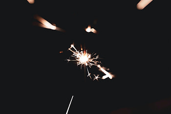 Dark, Sparks, Darkness, Sparkler HD wallpaper