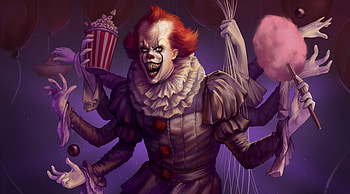Spiderwise Pennywise Artwork , pennywise, clown, artist, artwork, digital-art, deviantart, it HD wallpaper