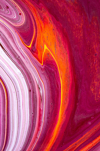 Abstract, Divorces, Multicolored, Motley, Paint, Liquid, Stripes, Streaks HD phone wallpaper