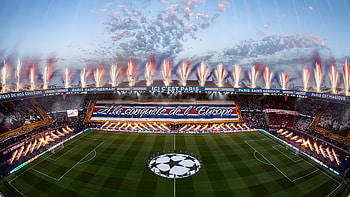 PSG Champions League : Parc des Princes Stadium Spectacle, Soccer, UEFA Champions League, Paris Saint-Germain F.C HD wallpaper