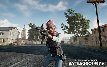 Girl with gun, video game, PUBG PS4, 2018 HD wallpaper