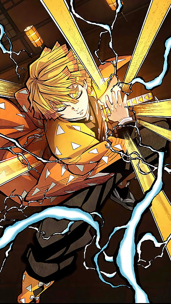 Zenitsu, Demon Slayer Zenitsu HD phone wallpaper
