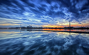 Landscape, Cities, Sunset, Sky, City, Toronto HD wallpaper