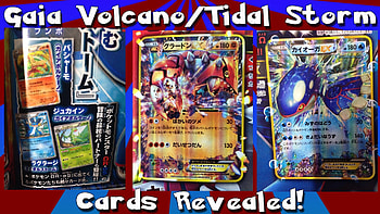 PokÃ©mon TCG News: Kyogre EX, Groudon EX, and Hoenn Starter Cards Revealed! - YouTube HD wallpaper