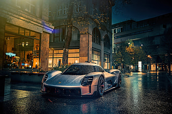 Porsche Prototype Rain , porsche, cars, 2021-cars, cgi, behance HD wallpaper
