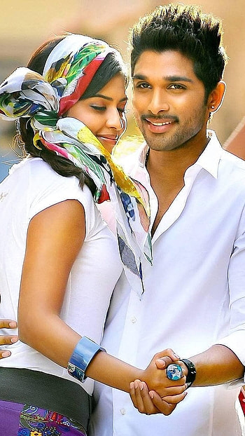 Allu Arjun Pushpa, Couple, Dance HD phone wallpaper
