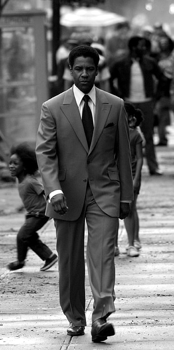 American Gangster, Denzel Washington, Gangster persona, Ruthless empire HD phone wallpaper