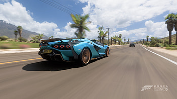 Forza Horizon 5 Lamborghini Sián Roadster, vehicle, Forza Horizon 5, video game HD wallpaper