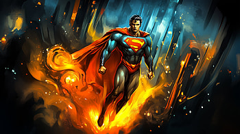 Epic Superman : Soaring Through the Skies, Superman HD wallpaper