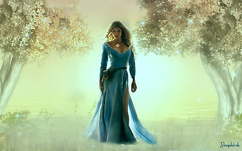 Fantasy Girl, fantasy, art, woman, beauty HD wallpaper