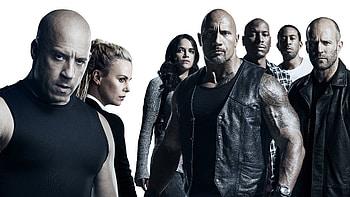Charlize Theron, Dwayne Johnson, Jason Statham, Ultra HD wallpaper