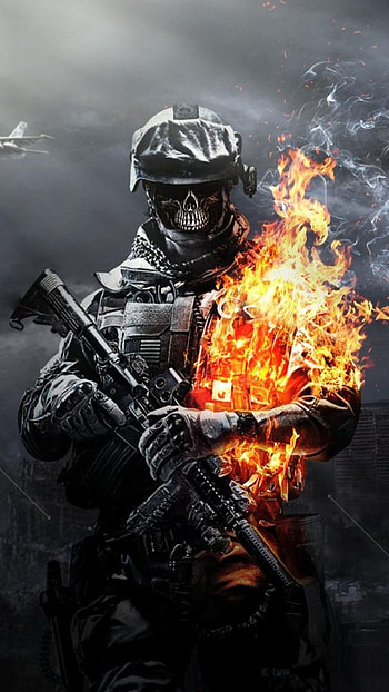 Call of Duty Ghosts Skull Android - Android HD phone wallpaper