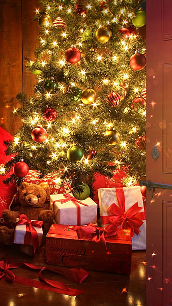 Happy New Year, Gifts Abstract, gift abstract HD phone wallpaper