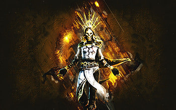 Fortnite Burnished Gold Orelia Skin, Fortnite, main characters, brown stone background, Burnished Gold Orelia, Fortnite skins, Burnished Gold Orelia Skin, Burnished Gold Orelia Fortnite, Fortnite characters HD wallpaper