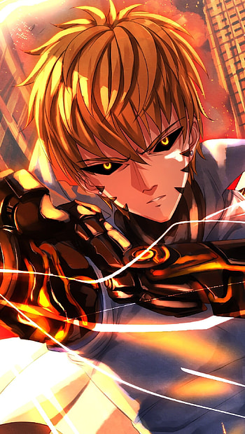 Genos, One Punch Man, Anime , Ultra HD phone wallpaper