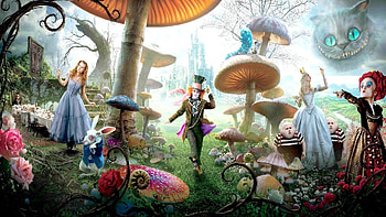 Alice, Wonderland galaxy HD wallpaper
