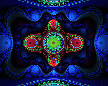 Abstract, Bright, Glowing Background HD wallpaper