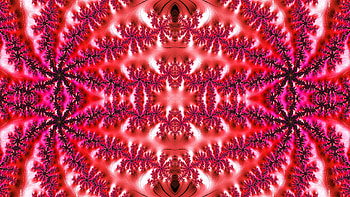 Trippy Psychedelic Fractal, trippy, psychedelic, aesthetic, purple, red, Abstract, fractal, abstract purple HD wallpaper