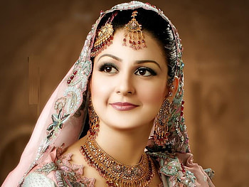 Lovely Bride, pink, lovely, bride, nice HD wallpaper