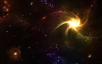 Galaxy, space, planet, universe HD wallpaper