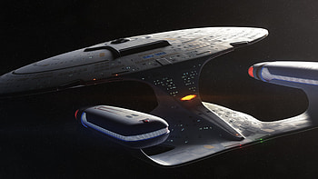 Lewis galaxy class, Starfleet flagship, Stellar engineering, Classic starship design HD wallpaper