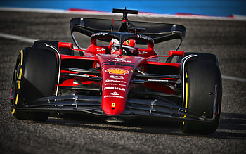 Charles Leclerc, , Ferrari F1-75, raceway, 2022 F1 cars, Formula 1, Ferrari F1-75 on track, Scuderia Ferrari, new F1-75, F1, Ferrari 2022, F1 cars, Ferrari, Charles Leclerc Ferrari F1-75 HD wallpaper