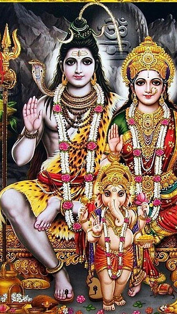 Bholenath Ki , Lord Shiva, Goddess Parvati HD phone wallpaper