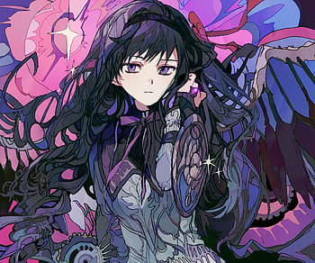 Homura Akemi, Homura Akemi, Anime, Puella Magi Madoka Magica HD wallpaper
