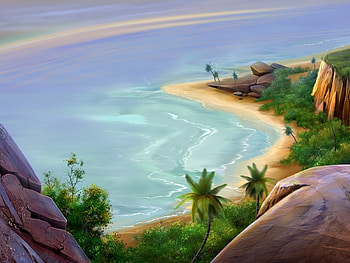 Landscape, Sea HD wallpaper