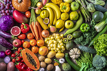 Longer lifespan, 5 servings, Fruits and vegetables, Health benefits HD wallpaper