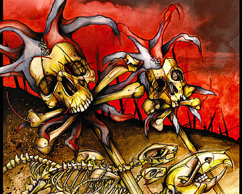 Gorefest - Rise to Ruin, ruin, rise, heavy, dutch, gorefest, skull, metal, death HD wallpaper