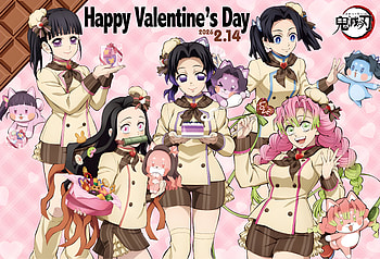 Kimetsu no Yaiba: Sweet Valentine —, Anime, Demon Slayer: Kimetsu No Yaiba HD wallpaper
