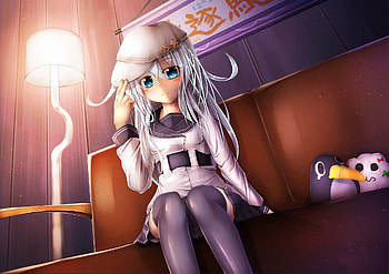 Hibiki Kancolle Kantai Collection, kantai-collection, anime-girl, anime, artist, artwork, digital-art HD wallpaper