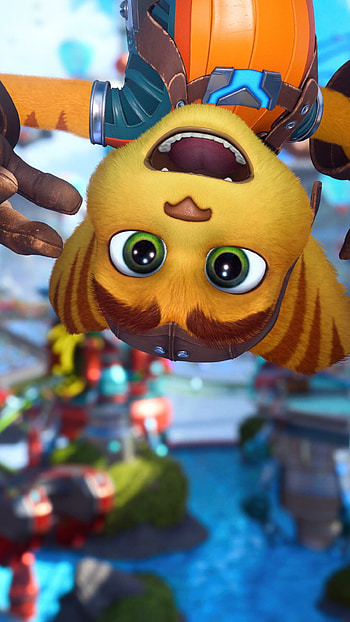 Ratchet and Clank: Rift Apart, Stunning artwork, Visual masterpiece, Gaming delight HD phone wallpaper