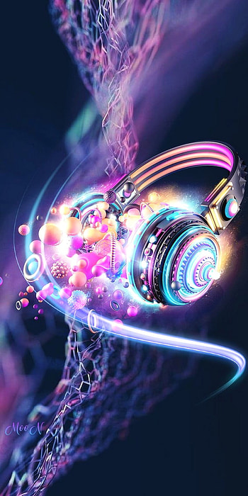 Music, camera_lens, pink HD phone wallpaper