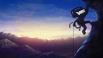 Monstercat Climbing Mountain Artistic, monstercat, music, artist, artwork, digital-art HD wallpaper