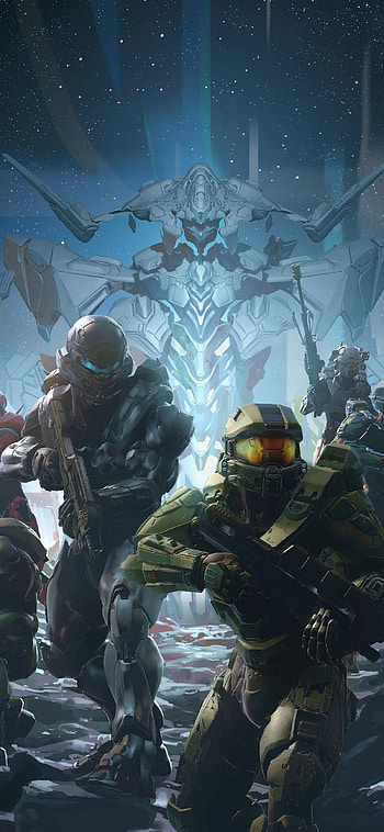 Halo, gaming, Stunning visuals, Epic battles HD phone wallpaper