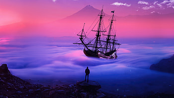 Dream Voyage, artist, artwork, digital-art HD wallpaper