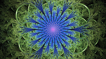 Fractal, mosaic, design, art HD wallpaper